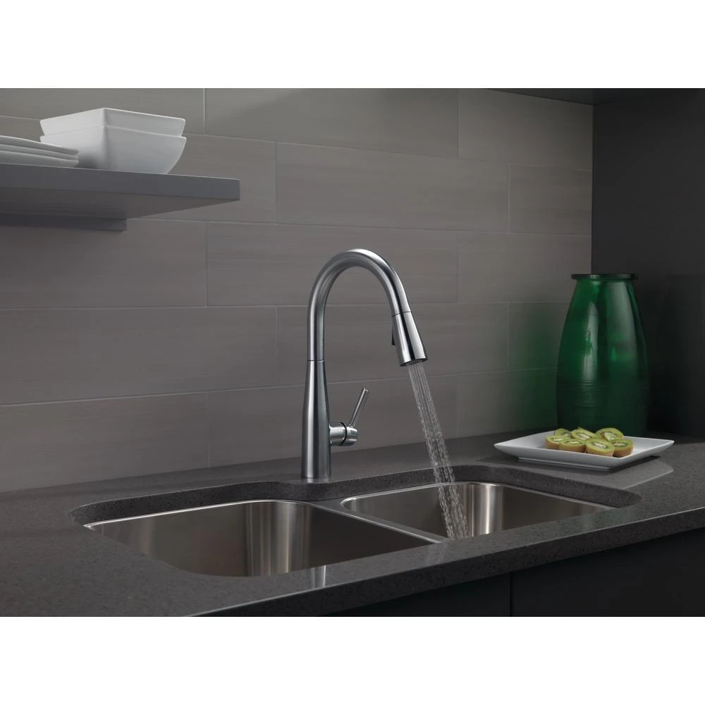 Essa Single-Handle Pull-Down Sprayer Kitchen Faucet With MagnaTite Docking In Arctic Stainless 8 Essa Single-Handle Pull-Down Sprayer Kitchen Faucet With MagnaTite Docking In Arctic Stainless - Image 6