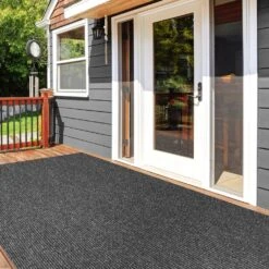 Heavy-Duty Ribbed Indoor/Outdoor Carpet With Rubber Marine Backing - Charcoal Black 6' X 10' - Several Sizes Available - Carpet Flooring For Patio, Porch, Deck, Boat, Basement Or Garage 19 Heavy-Duty Ribbed Indoor/Outdoor Carpet With Rubber Marine Backing - Charcoal Black 6' X 10' - Several Sizes Available - Carpet Flooring For Patio, Porch, Deck, Boat, Basement Or Garage -Master Locks Shop f454e289 a0a9 4458 a656 89bb17d83a86 1.123ed6498524d86661bcda440b833346 1800x1800