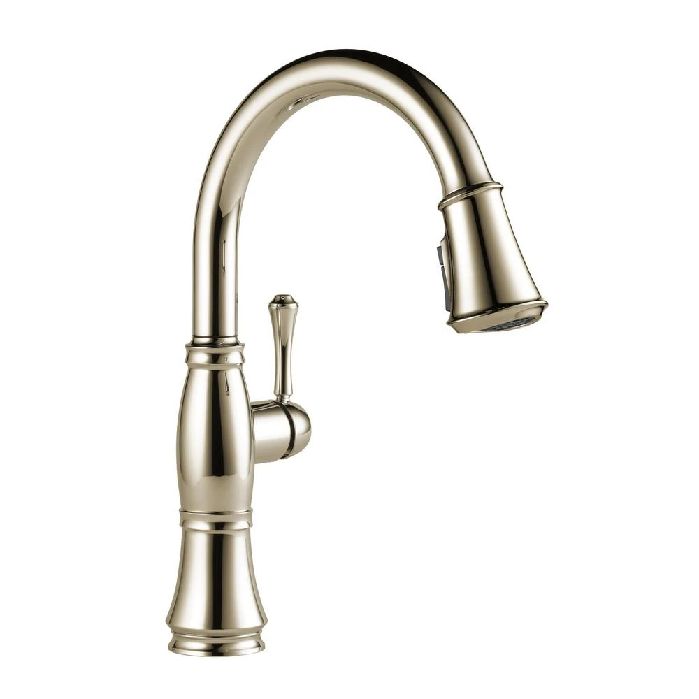 Cassidy Touch Single-Handle Pull-Down Sprayer Kitchen Faucet In Lumicoat Champagne Bronze 12 Cassidy Touch Single-Handle Pull-Down Sprayer Kitchen Faucet In Lumicoat Champagne Bronze - Image 10