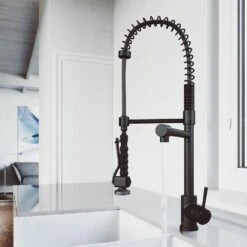 Zurich Single-Handle Pull-Down Sprayer Kitchen Faucet In Matte Black -Master Locks Shop f74e88395c98000cf7cb641ff04ab6d5 1800x1800