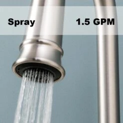 Glenshire Single-Handle Pull-Down Sprayer Kitchen Faucet With Reflex And Power Clean In Spot Resist Stainless -Master Locks Shop f8d01541172f445f11bb3dc05976cccf 1800x1800