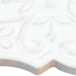 Bond Tile Roma Florid White 6.25 In. X 7.25 In. Ceramic Arabesque Wall Tile (30 Pieces 4.84 Sq. Ft. / Box) -Master Locks Shop f9310e1c 1a84 48ad 9ae7 9447d55e40ca.9fca5e4c8194e2fb5531b1df604ec7de 1800x1800