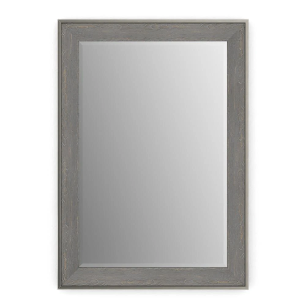 33 In. W X 47 In. H (L1) Framed Rectangular Deluxe Glass Bathroom Vanity Mirror In Matte Black 16 33 In. W X 47 In. H (L1) Framed Rectangular Deluxe Glass Bathroom Vanity Mirror In Matte Black - Image 14