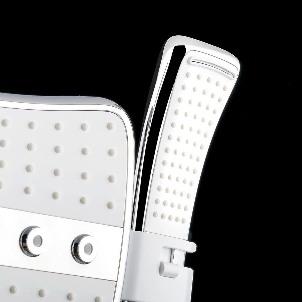 4-spray 9 In. Dual Shower Head And Handheld Shower Head In Chrome 7 4-spray 9 In. Dual Shower Head And Handheld Shower Head In Chrome - Image 5