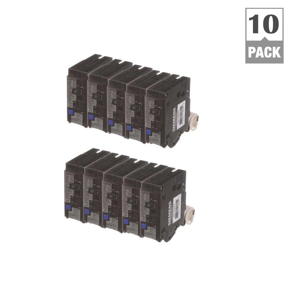 20 Amp Single Pole Combination AFCI Circuit Breakers (10-Pack) 7 20 Amp Single Pole Combination AFCI Circuit Breakers (10-Pack) - Image 5