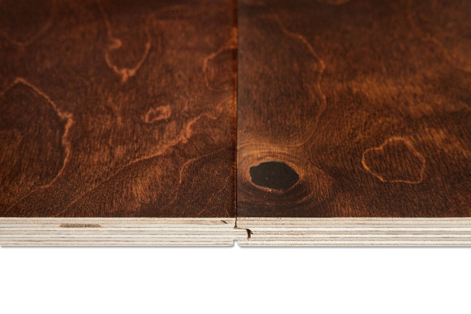 BuildDirect Birch - Texas Brown 1.5mm Thick RL X 5" Engineered Hardwood Flooring (17.5 Sq Ft Per Box) 5 BuildDirect Birch - Texas Brown 1.5mm Thick RL X 5" Engineered Hardwood Flooring (17.5 Sq Ft Per Box) - Image 3
