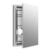 Verdera 20 In. W X 30 In. H Aluminum Medicine Cabinet With Adjustable Flip-Out Flat Mirror 1 Verdera 20 In. W X 30 In. H Aluminum Medicine Cabinet With Adjustable Flip-Out Flat Mirror -Master Locks Shop fed10fa90b43ed6ad076c6a3f4819b48 1800x1800