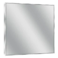30 In. W X 36 In. H Spectrum Metal Framed Wall Mirror In Brush Nickel -Master Locks Shop fefa06ea751e22dc078301eb1830bbd9 1800x1800