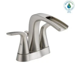 Tolva 4 In. Centerset 2-Handle Bathroom Faucet In Brushed Nickel -Master Locks Shop ff9c674dc664eb58cc268643d3583553 1800x1800