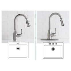 Kaden Single-Handle Pull-Down Sprayer Kitchen Faucet With Reflex And Power Clean In Chrome -Master Locks Shop ffe37500eb5d1a4aa84fa6e01ae97c0b 1800x1800