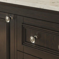 MagickWoods Libertyville 18"W X 18"D X 60"H Deep Mocha Linen Cabinet -Master Locks Shop hardwaredmrev mw 1800x1800