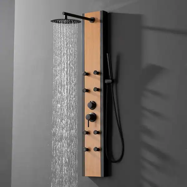 Master Locks Shop -Master Locks Shop WIZ 8 Jet Modern Rainfall Shower Panel System